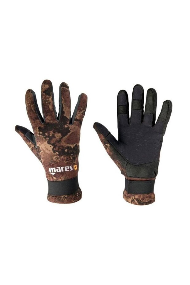 Amara Camo Brown 2mm Dalış Eldiveni - 1