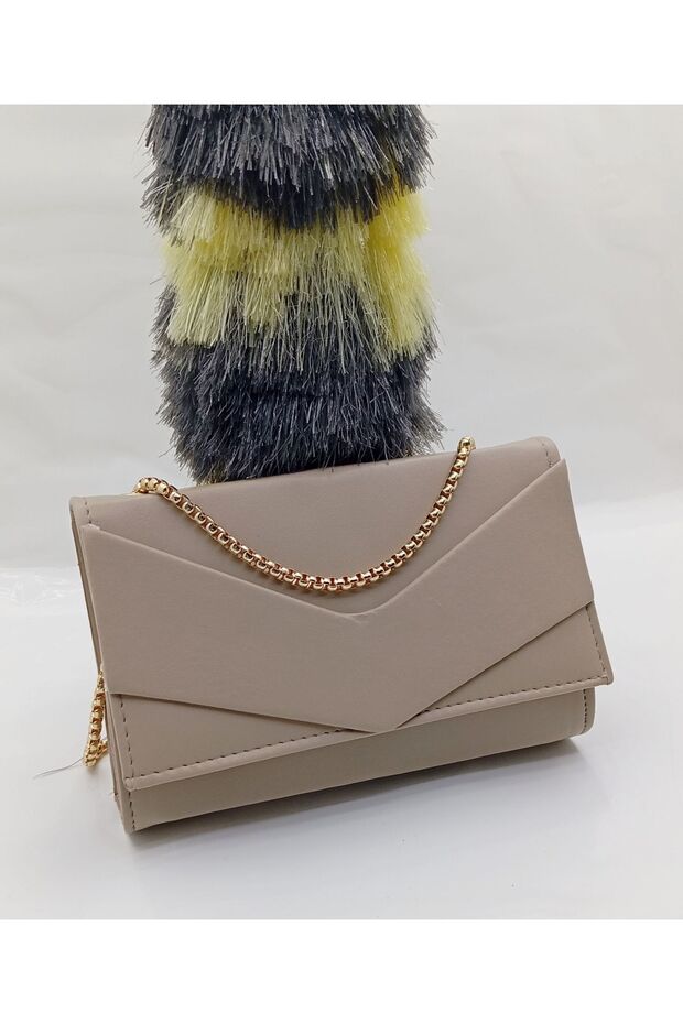 Women's Taupe Shoulder Bag