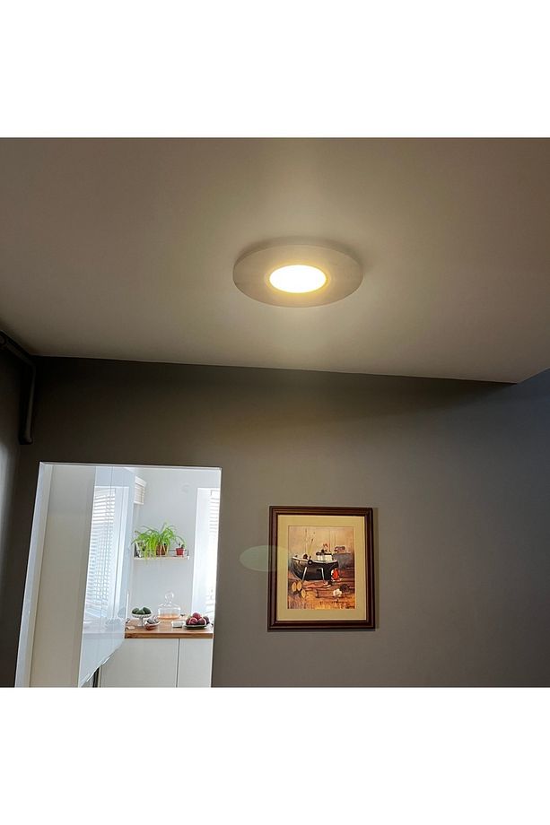 Tavan Lambası - Merdiven Lambası - Koridor Lambası - Banyo Lambası - Çocuk Oda Lambası - MDF Lam - 6