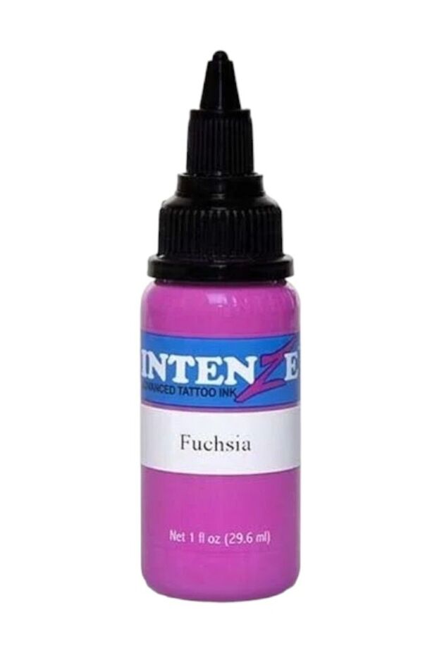 Fuchsia 1 oz - 30 ml Dövme Boyası - 1