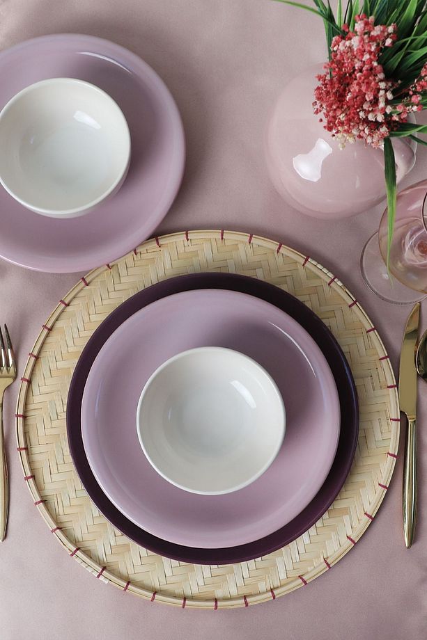 Purple Mix Yemek Takımı 18 Parça 6 Kişilik 031-451-498 - 2