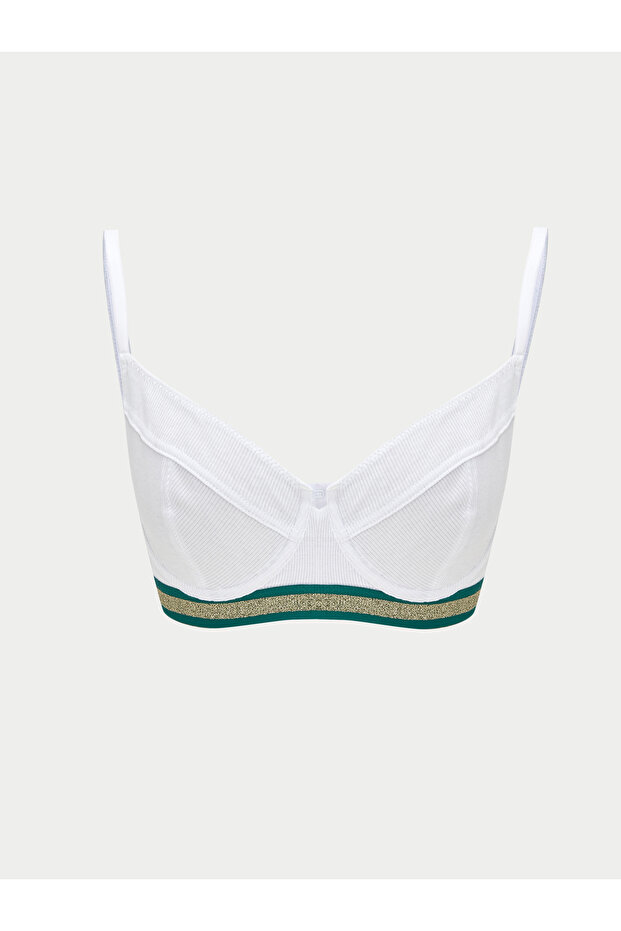 Plain Drop Underwire Non-Padded Bra - 1
