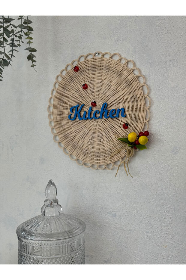 Rattan Kitchen Uğur Böceği Kapı Duvar Süsü - 3