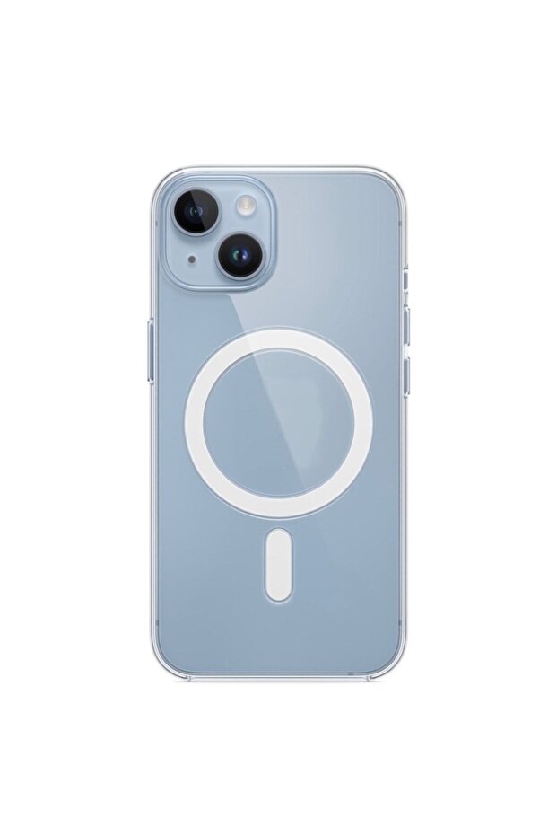 İphone 14 Plus Magsafe Kılıf Şeffaf - 4