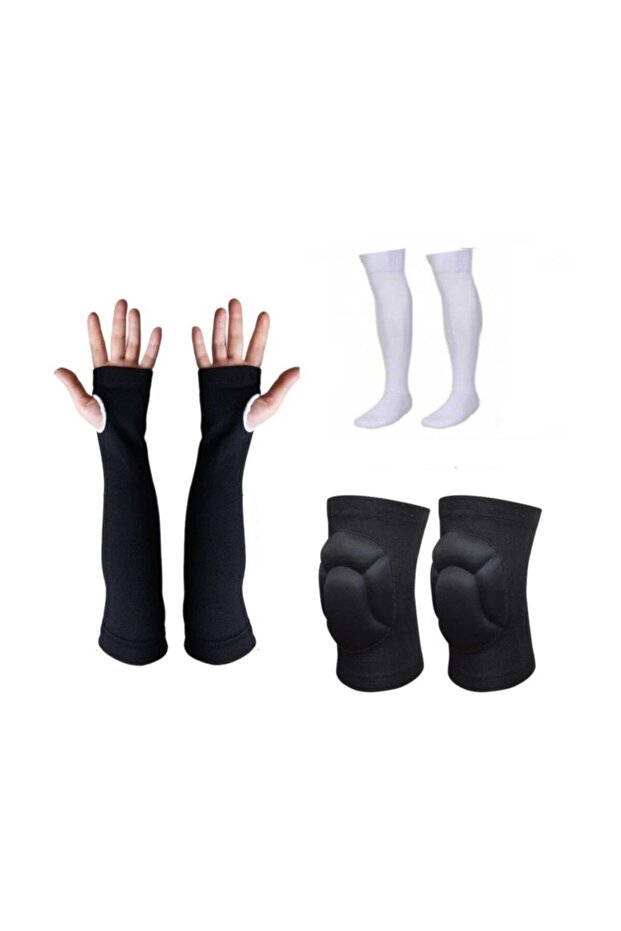 Volleyball Knee Pad Volleyball Socks Volleyball Sleeve Set