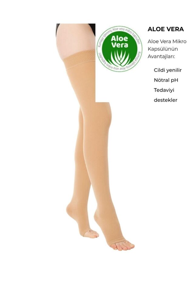 Dizüstü Çorabı Burnu Açık (orta Basınç) - 3