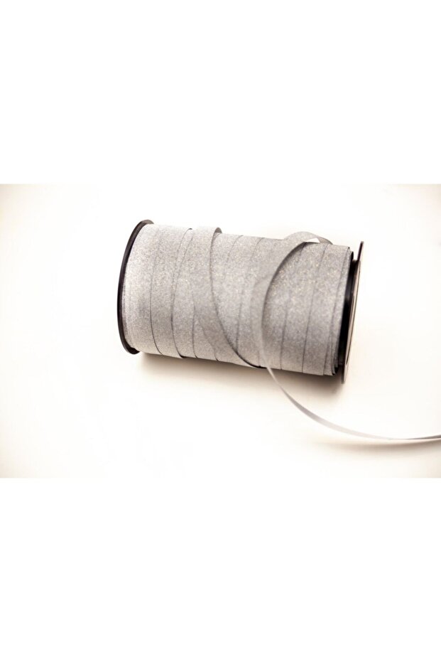 الرافية منقوشة للعام الجديد - جليتر فضي 1 سم × 50 متر