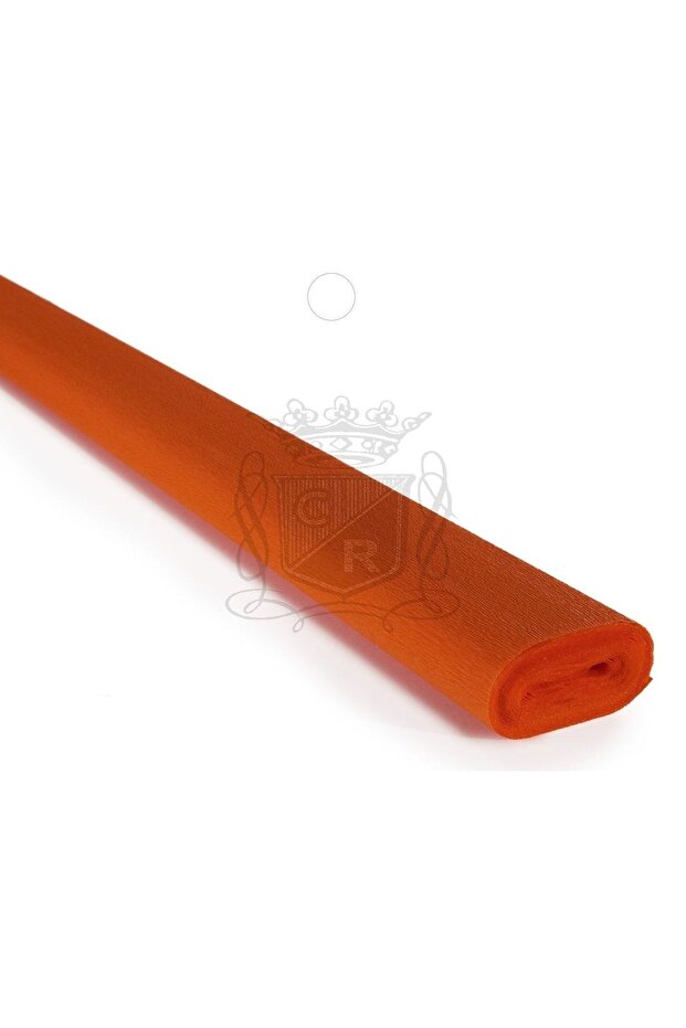 Italian Krapon Paper No:300 - Orange - Dark Orange 60 Gr. 50*250cm