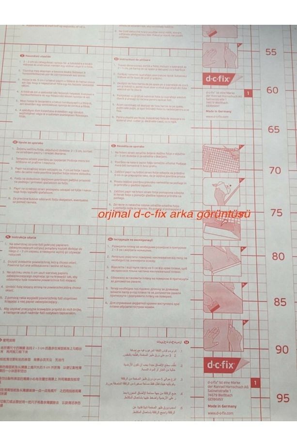 Iskandinav Ahşap Yapışkanlı Folyo 200-5608 ( 90cm X 1mt ) - 3