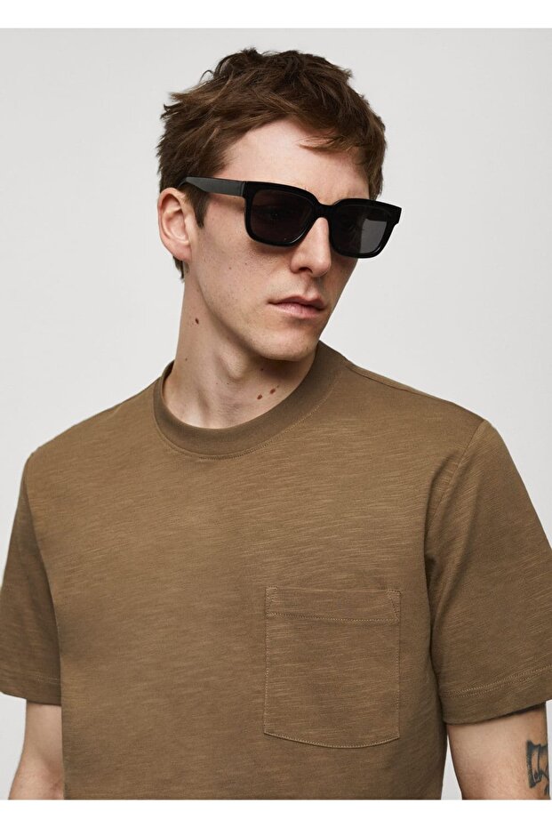 %100 pamuklu cepli tişört - 5