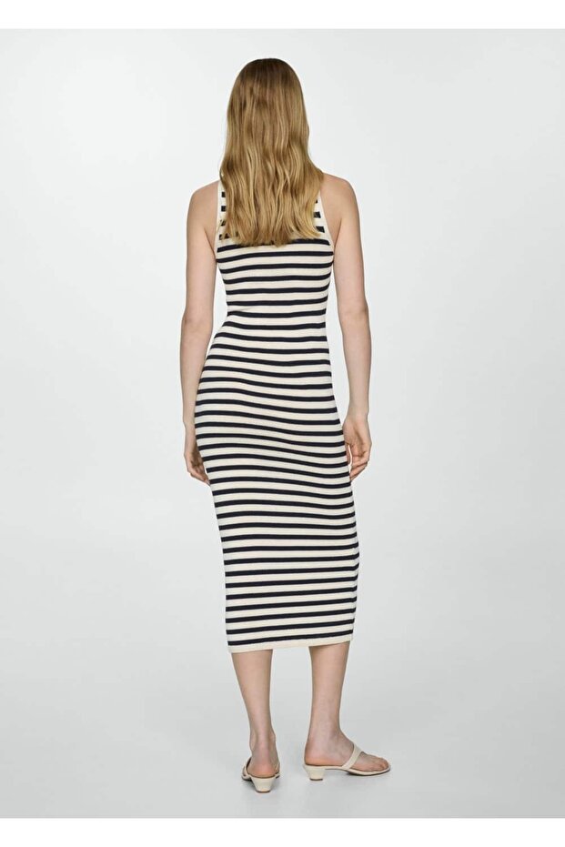 Uzun triko elbise - 4