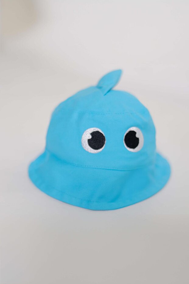 الصبي - قبعة صيفية مطرزة بالعين - 1