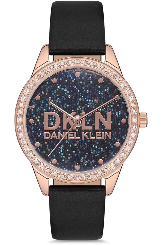 Women's Black Stone Wristwatch