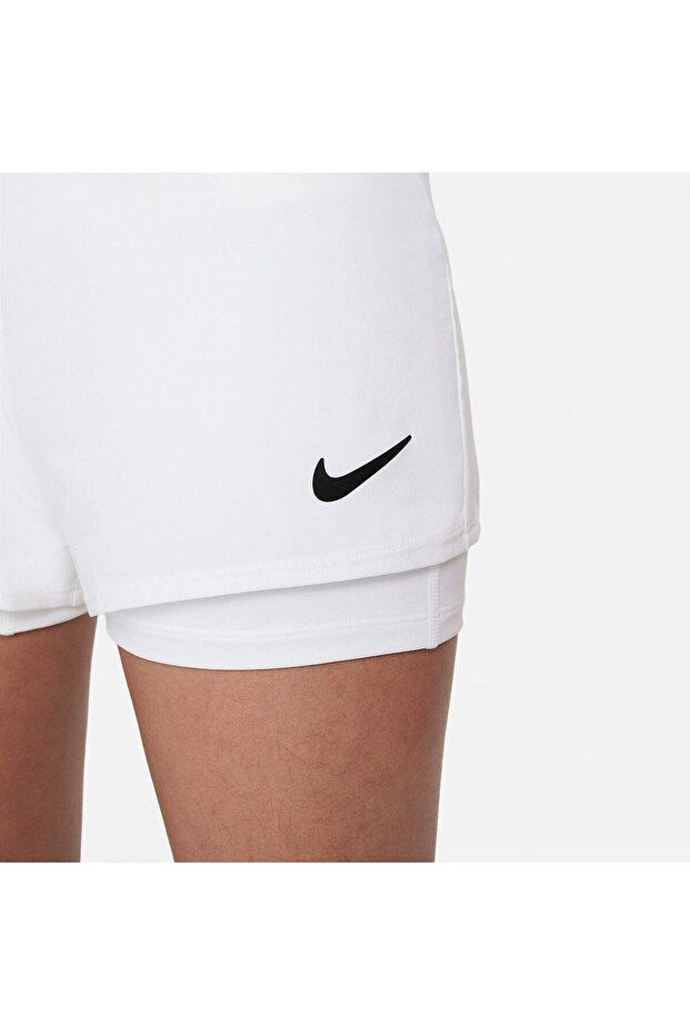 Beyaz Tenis ŞortuGarson - 3