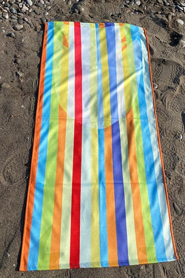 Printed Beach Towel - 1