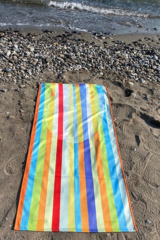 Printed Beach Towel - 3