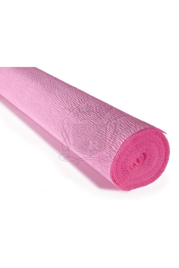 Italian Crapon Paper No:554 - Baby Pink - Baby Pink 180 Gr50x250 cm