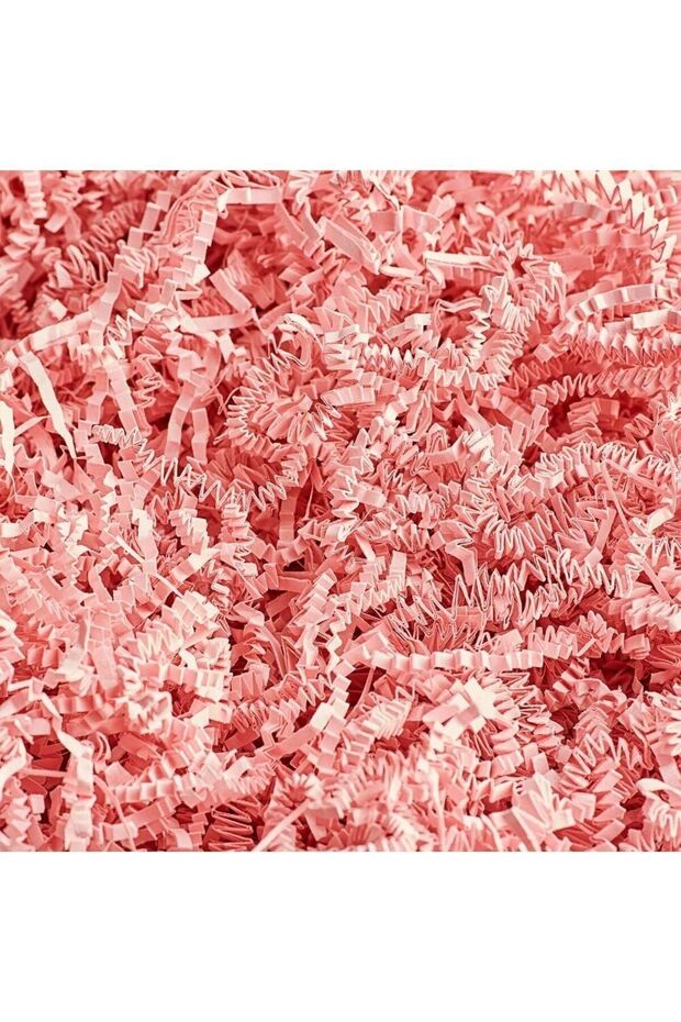 Zigzag Kırpık Kağıt – Pembe – 100gr Kutu İçi Süsleme – Kırpıntı Zigzag Z Kağıt - 1