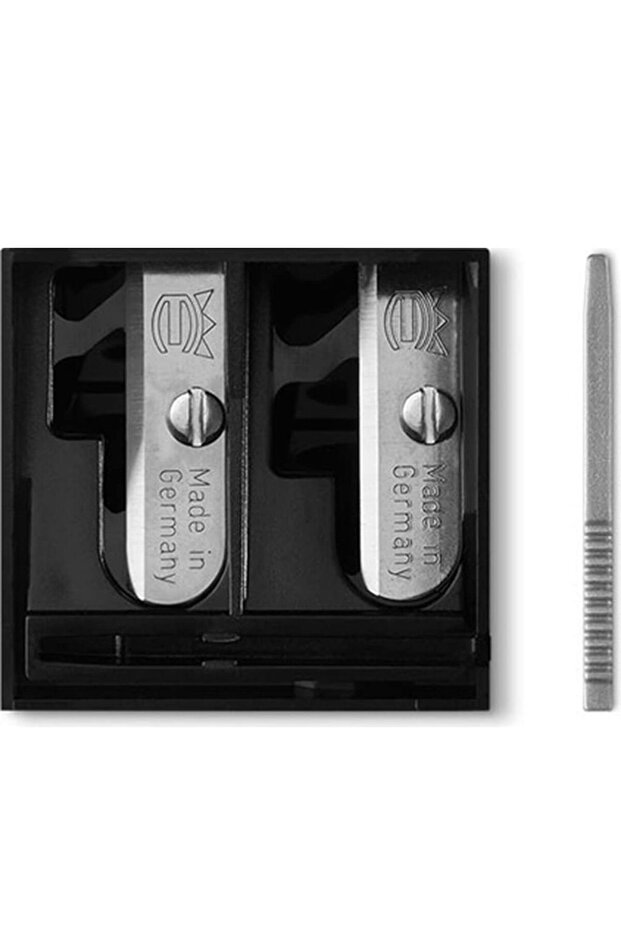 Double Sharpener - İkili Kalemtraş - Siyah - 2