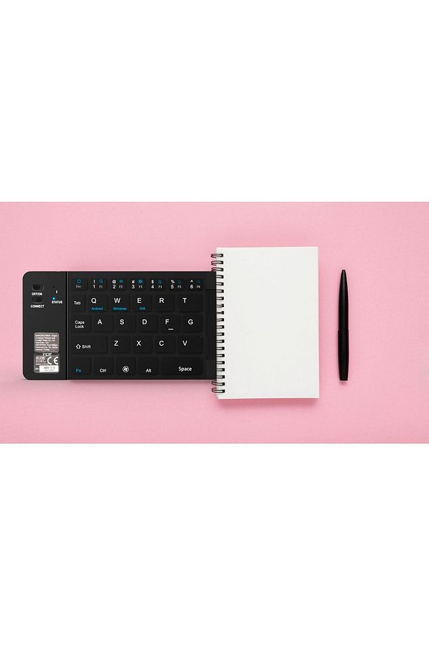 Ibk-579bt Katlanabilir Şarjlı Bluetooth Klavye Windows+ios+android+tablet+telefon - 5