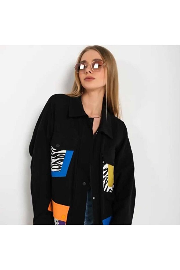 keten ceket siyah - 3