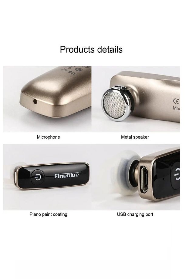 F515 Bluetooth Kulaklık F-515 Earbud Handsfree - 7