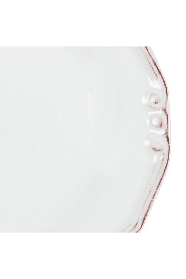 Ekru 6 Lı Pasta Tabağı Seti -20cm-ekru - 4