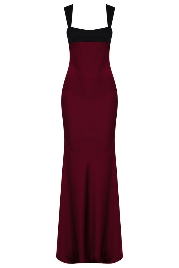 Maroon Dress - 1