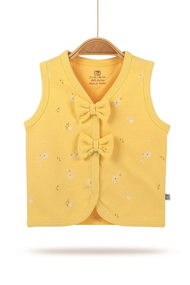 Hello Dreams Baby Girl Cotton Snap Vest