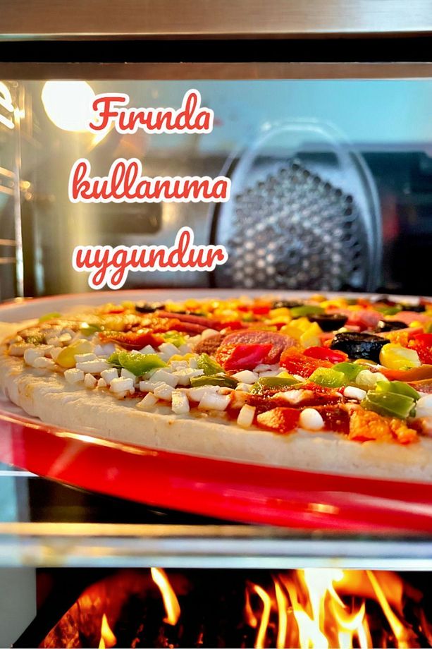22 Cm Kahvaltı Tabağı Supla Pasta Tabağı Servis Tabağı Pizza Tepsisi - 4