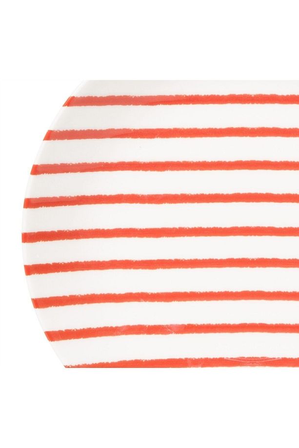 Deep Blue Servis Tabağı 26cm Red - 5