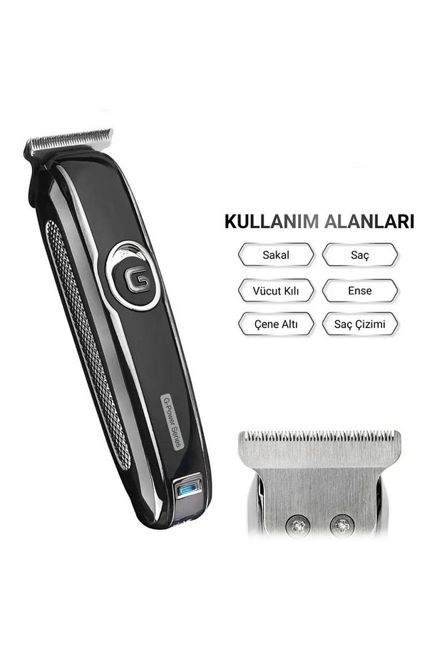 Şarjlı Pro Tıraş Makinesi | Elmas Bıçak | 3 Tar Tar | Uzun Pil | 2 Yıl Garanti! - 6