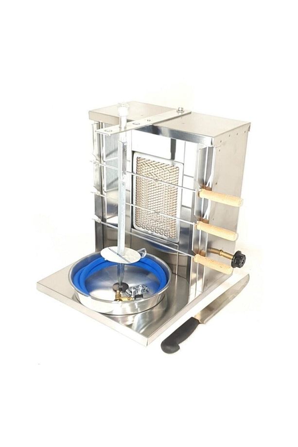 Döner Ocağı Mini Tip Döner Makinesi Tek Gözlü Döner Ocak - 4