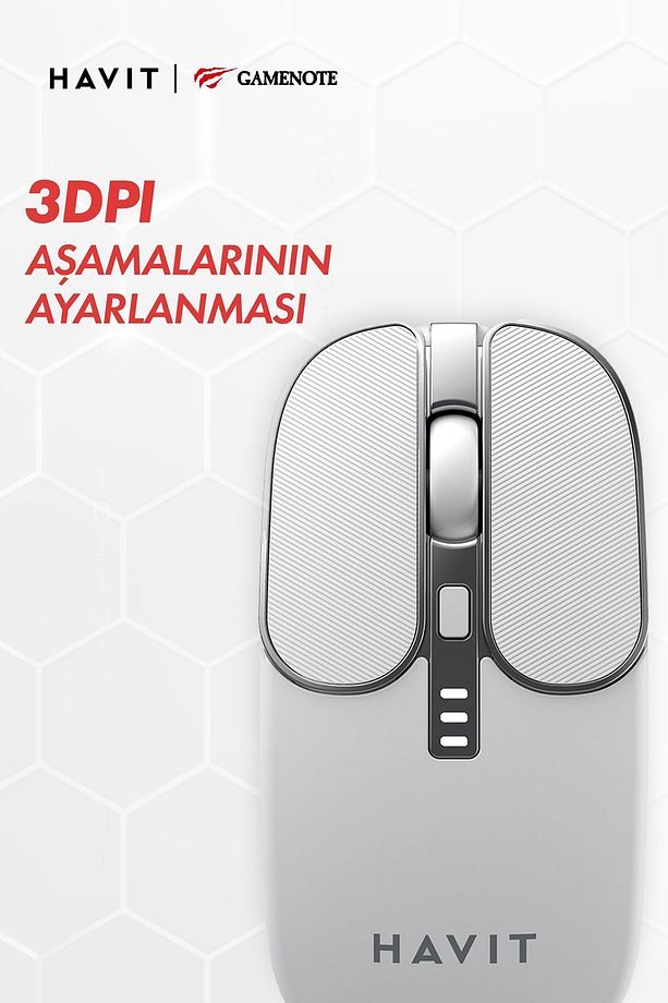 KB830WB Kablosuz Klavye Mouse Set - 2.4Ghz ve Bluetooth - 5