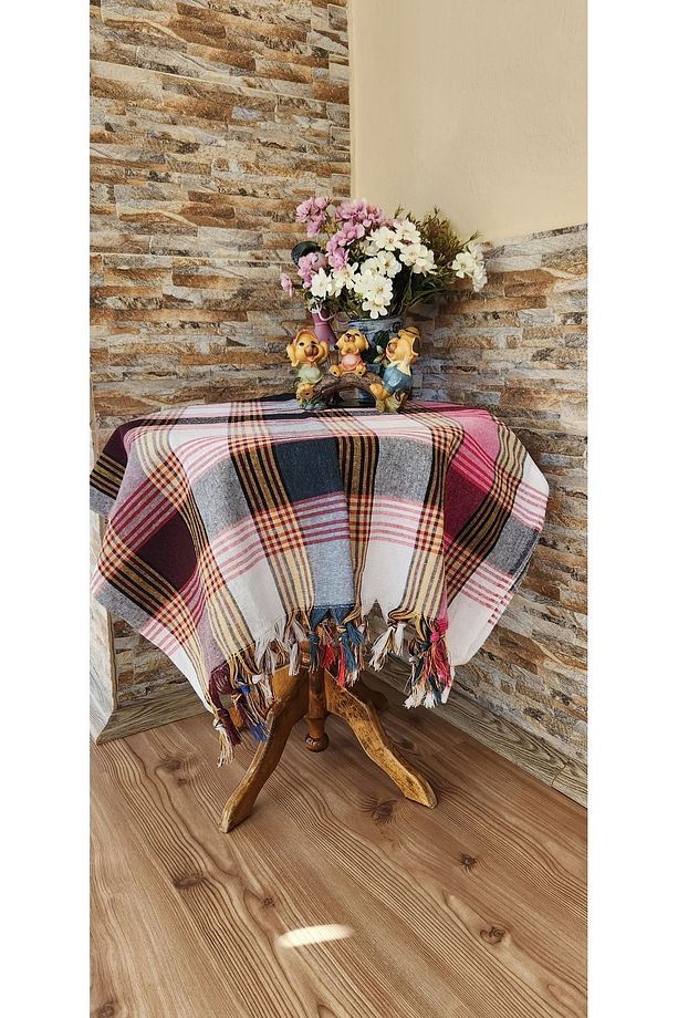 Çok Amaçlı Sofra Bezi & Piknik Örtüsü Masa Örtüsü  170x170 Cm  KARIŞIK RENK - 2