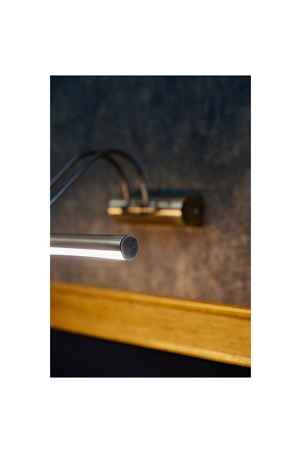 Pilli Gold Gün Işığı Duvar Apliği Banyo Aydınlatma Ayna Üstü Led Tablo Aplik A+ Loş Işık 3000K - 6