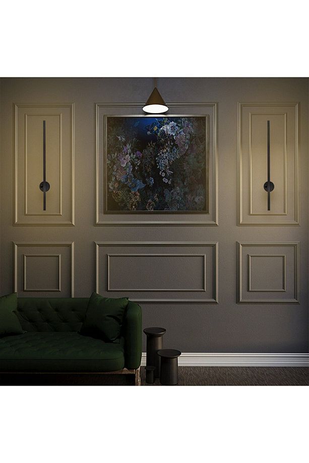 Pigas Osram Led Açma Kapama Düğmeli Aplik Modern Dekoratif Led Duvar Aplik 68cm Günışığı - 6