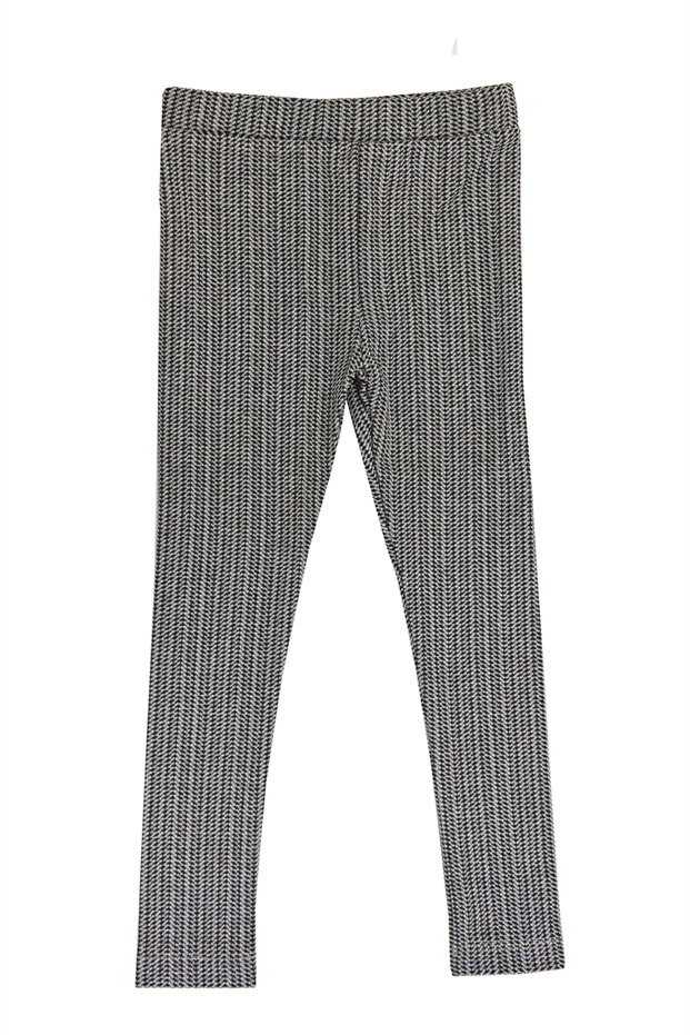 Girl's Jacquard Slim Leggings (3-4 Years 7-8 Years)