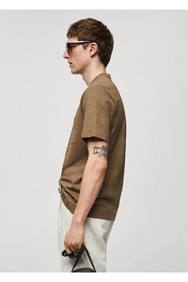 %100 pamuklu cepli tişört - 7