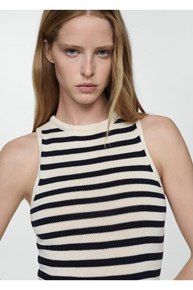 Uzun triko elbise - 7