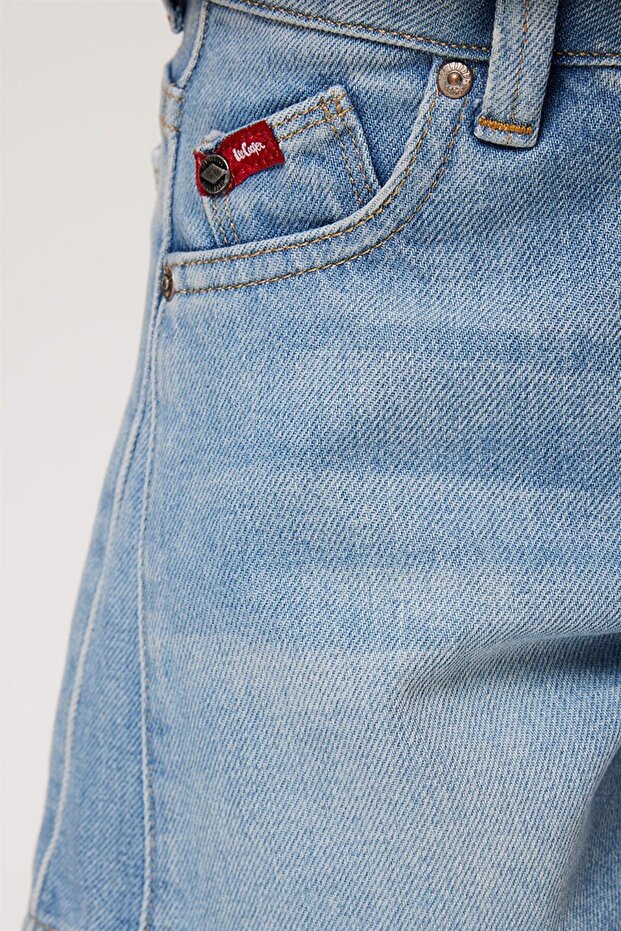 Wave Kız Çocuk Jean Şort Lıght - 3