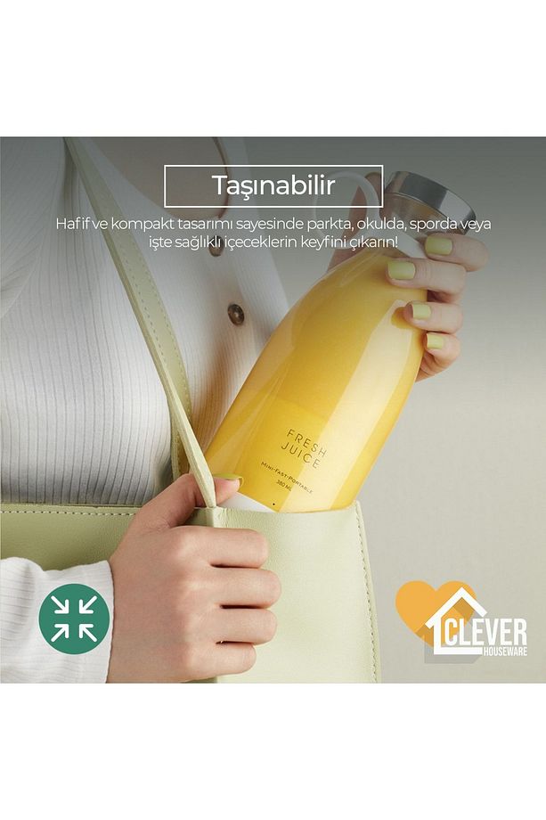 Taşınabilir Şarjlı Blender - Fresh Juice Blender - 7