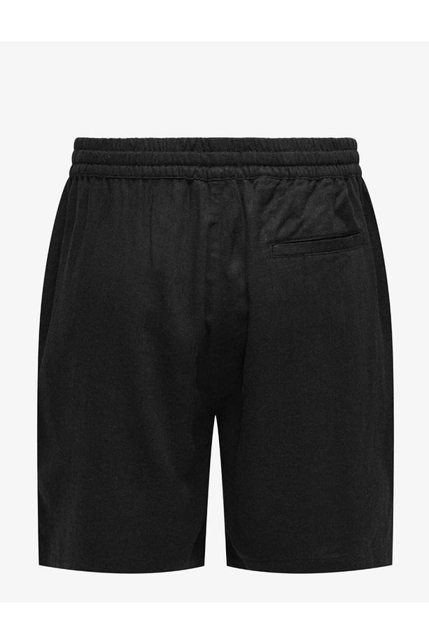 ONSTEL VISC LIN SHORTS 0075 Pamuk Keten Erkek Şort - 3
