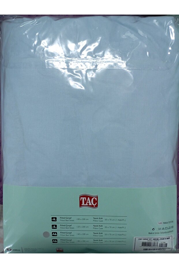 Ranforce Double Elastic Sheet Set 160x200cm