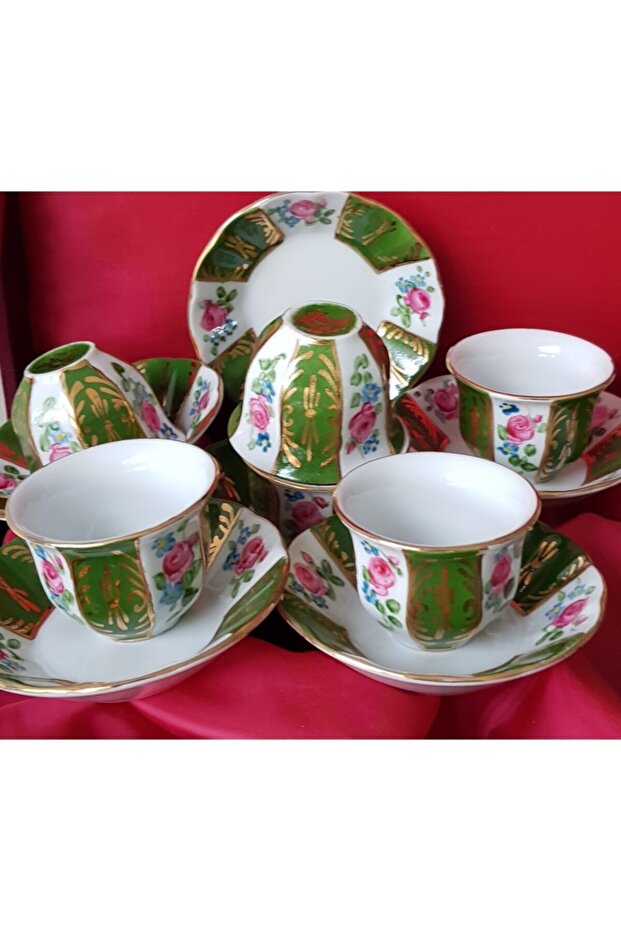 Porcelain Mirra & Plate Set