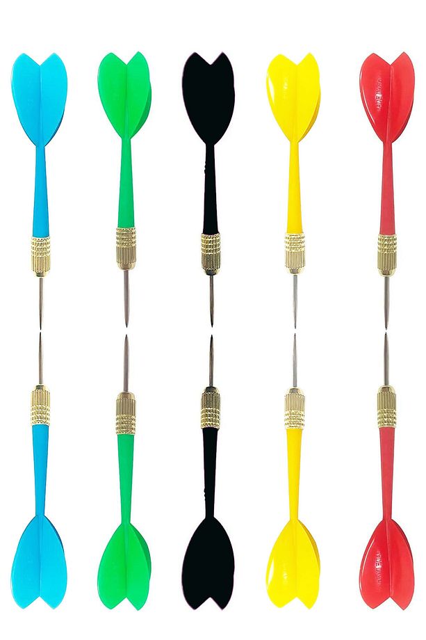 Dart Oku 5 Adet Yedek Dart Ucu Metal Uçlu Dart İğnesi - 2