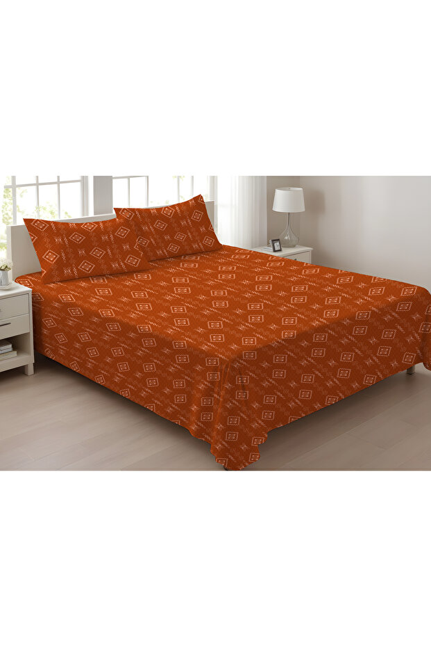 Double Patterned Printed Pique - 200x220 Cm - 1