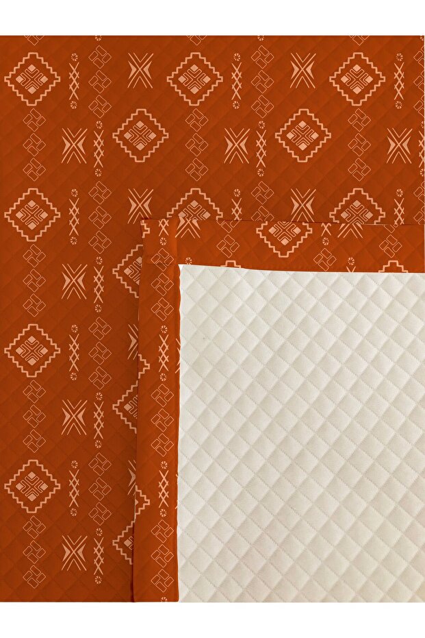 Double Patterned Printed Pique - 200x220 Cm - 2