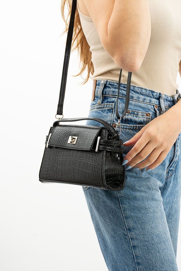 KADIN MİNİ ÇAPRAZ ASKILI ÇANTA - 2