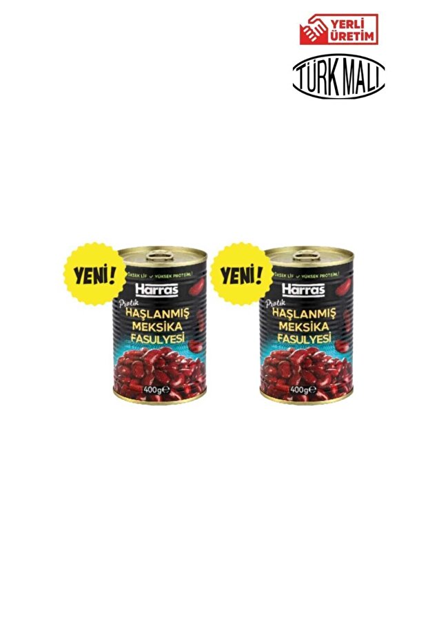 MEKSİKA FASULYESİ HARRAS 400 GR X 2 ADET - 1